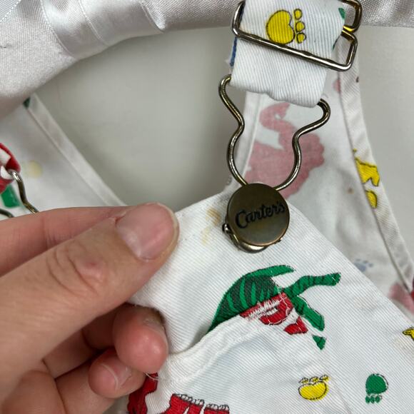 Vintage Carter's Zoo Animal Shortalls 18 Months - Picture 7 of 9